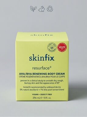 Skinfix Resurface+ AHA/BHA Renewing Body Cream - 10 oz / 296 g